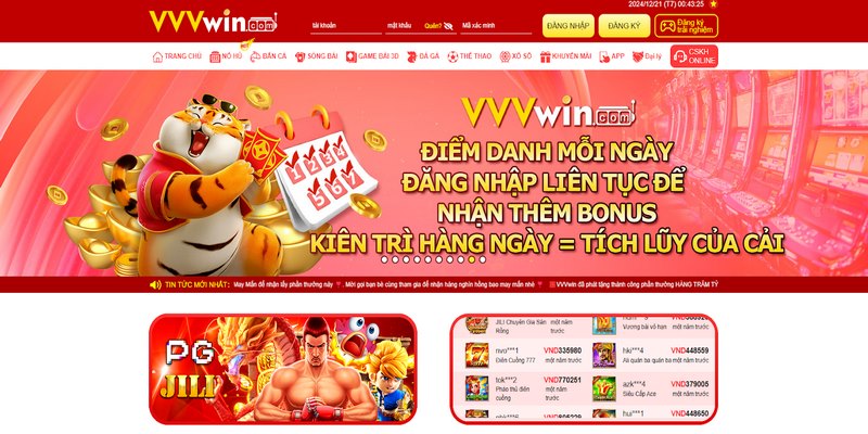 Giới thiệu VVVWIN đơn vị kinh doanh hợp pháp trên thị trường